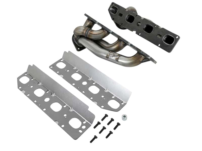 aFe — aFe Power Twisted Steel 304SS Shorty Header 09-18 Dodge Challenger / Charger V8-5.7L
Short Tube Header - view 2