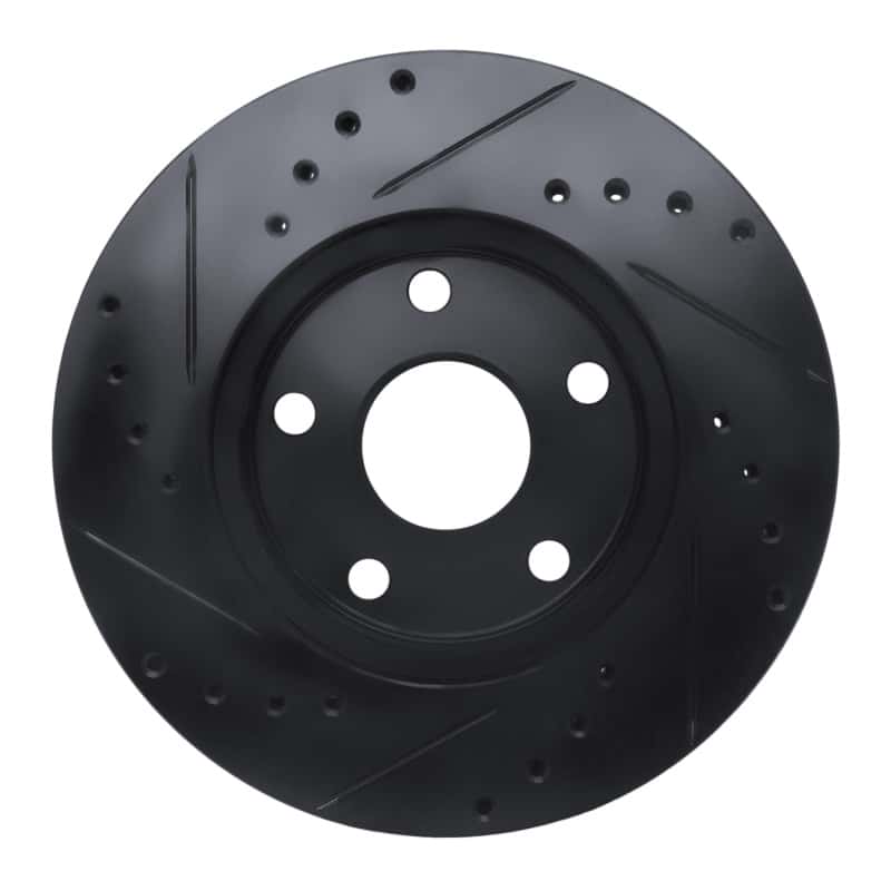 R1 Concepts — R1 92-95 Toyota MR2 Front Right Drilled & Slotted Black Brake Rotor
R1 Brake Rotor Drill - view 5