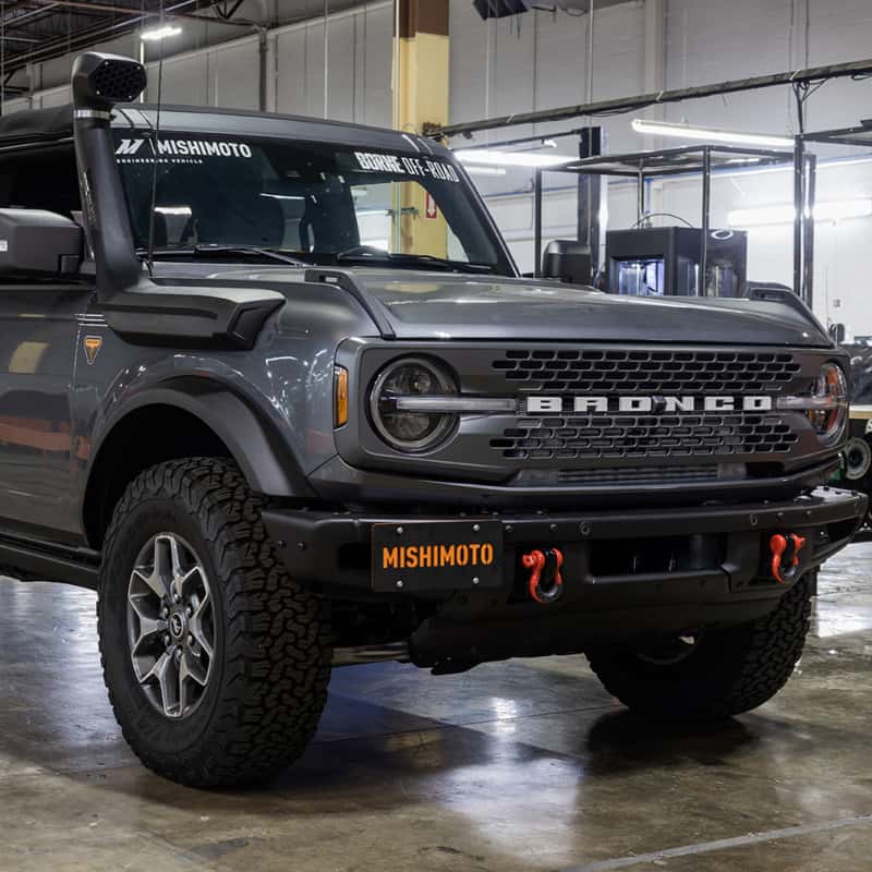 Mishimoto — Mishimoto 2021+ Ford Bronco Modular Bumper License Plate Relocation
Plate Relocation Kit - view 8