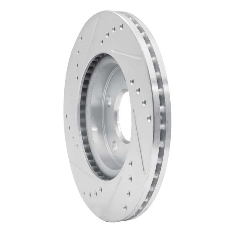 R1 Concepts — R1 13-19 Nissan SENTRA Front Right Drilled & Slotted Silver Brake Rotor
R1 Brake Rotor Drill - view 4