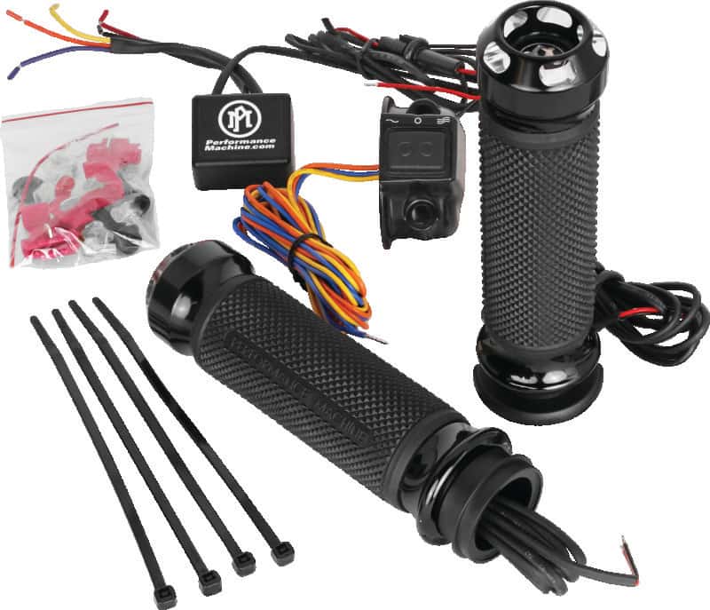 Performance Machine — Performance Machine FLHX TBW Apex Heated Grips - Contrast Cut - view 2
