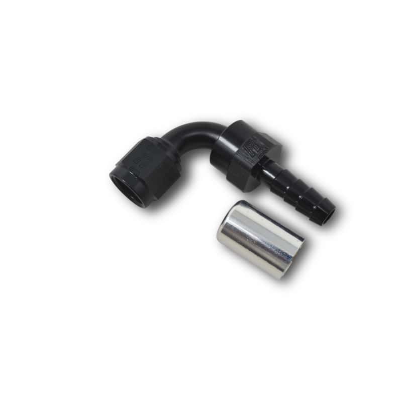 Russell — Russell Performance -6 AN Proclassic Crimp 90 Degree End (O.D. 0.600)
Hose Fitting - view 4