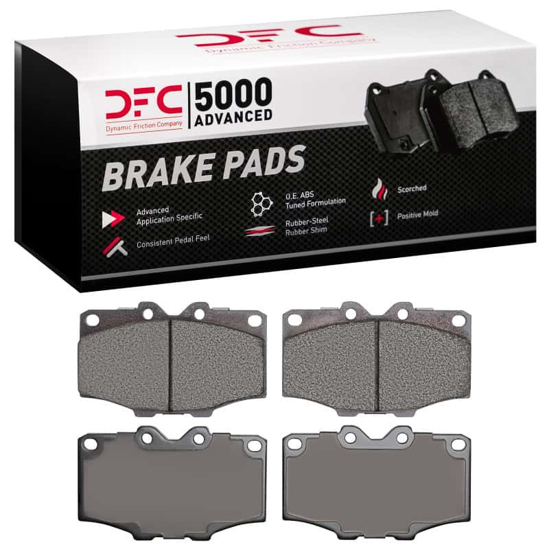 DFC — DFC 76-89 Toyota 4Runner Front 5000 Advanced Ceramic Brake Pads
DFC Brake Pad Set - view 1
