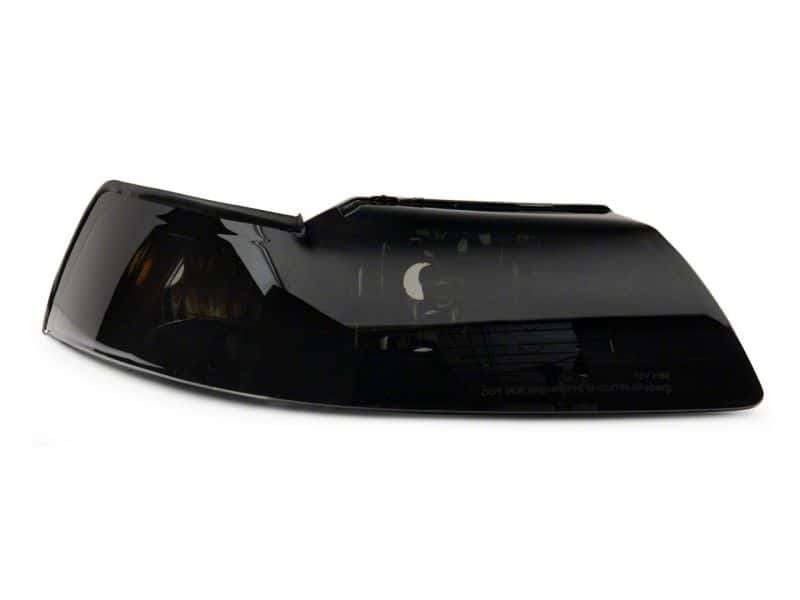 Raxiom — Raxiom 99-04 Ford Mustang Axial Series OEM Style Replacement Headlights- Blk Housing (Smoked Lens)
Headlights - view 3