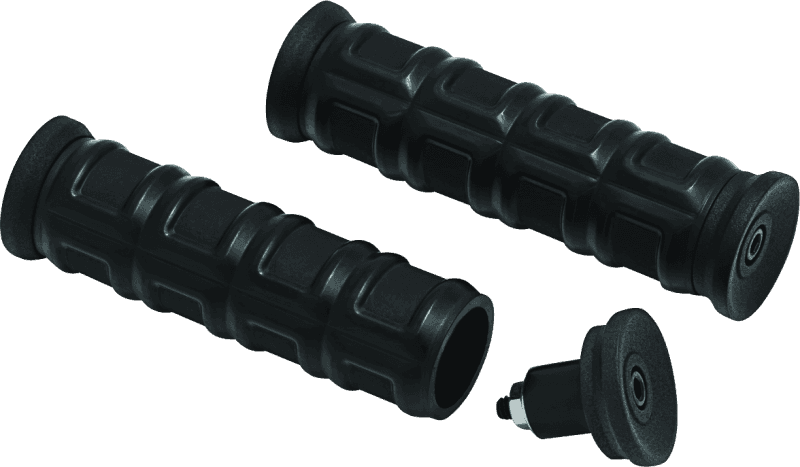Kuryakyn — Kuryakyn Dillinger Grips 7/8in Universal Black - view 1