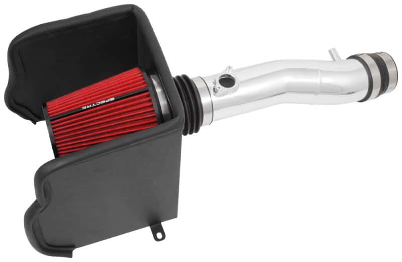 Spectre — Spectre 16-18 Toyota Tacoma V6-3.5L F/I Air Intake Kit - Polished w/Red Filter
Spectre Air Intake K
Air Intake System - view 2