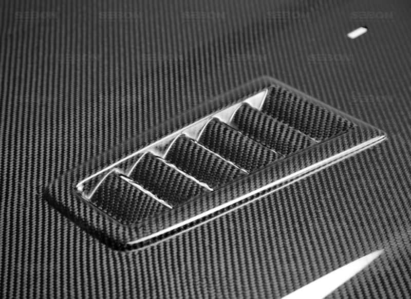 Seibon — Seibon 14+ Ford Fiesta RS Style Carbon Fiber Hood - view 3
