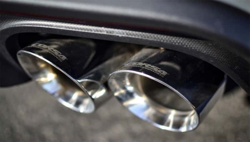 CORSA Performance — Corsa 2018-2023 Ford Mustang GT Fastback 5.0L 3in Sport Axle-Back Exhaust w/ 4in Polished Tips
Exhaust - view 6