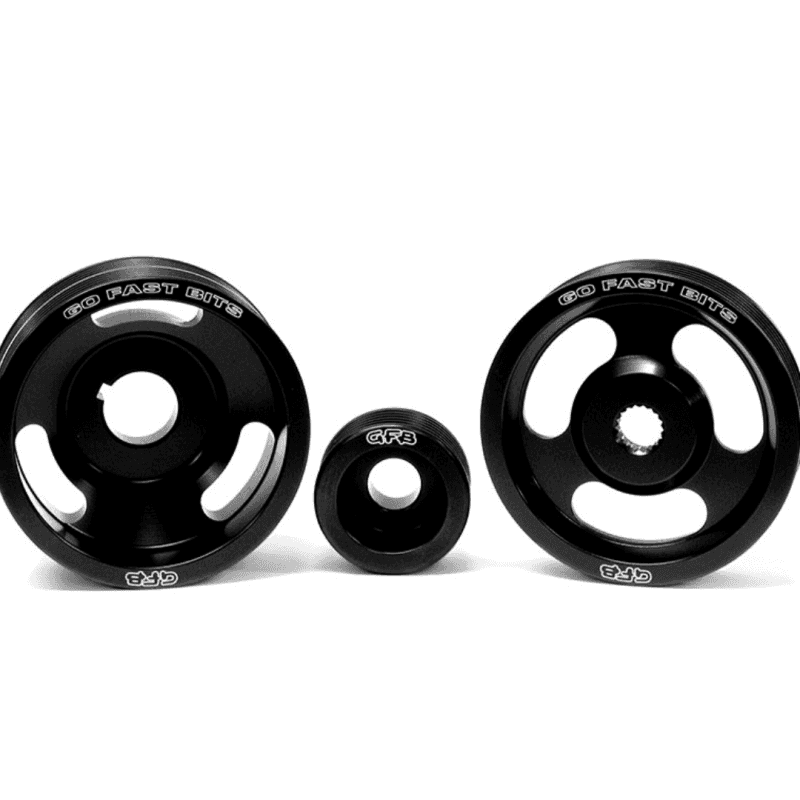 Go Fast Bits — GFB 04-10 WRX/STI 3 Piece Under-Drive Pulley Kit w/ Belts (Crank Alternator & Power Steering)
Crank Pulley - view 4
