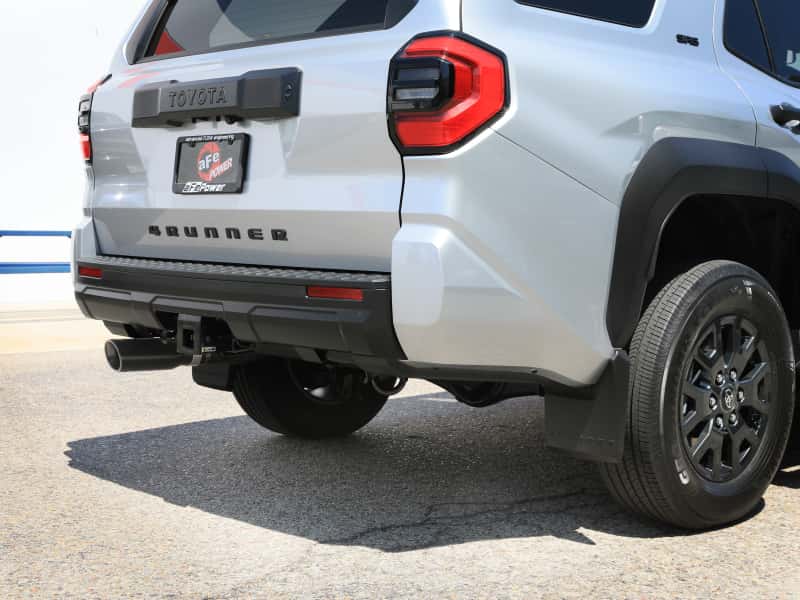 aFe — aFe 2025 Toyota 4-Runner 2.5in to 3in SS-304 Cat-Back Exhaust w/ Black Tip
Cat-Back Exhaust - view 4