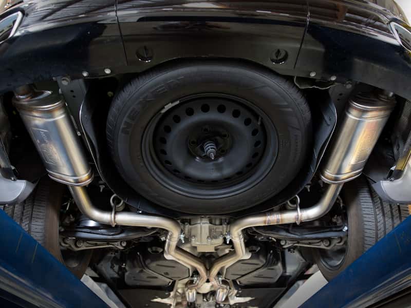 aFe — aFe Vulcan Series 2.24in SS Cat-Back Exhaust 21-23 Jeep Grand Cherokee L V8 5.7L
Cat-Back Exhaust - view 5