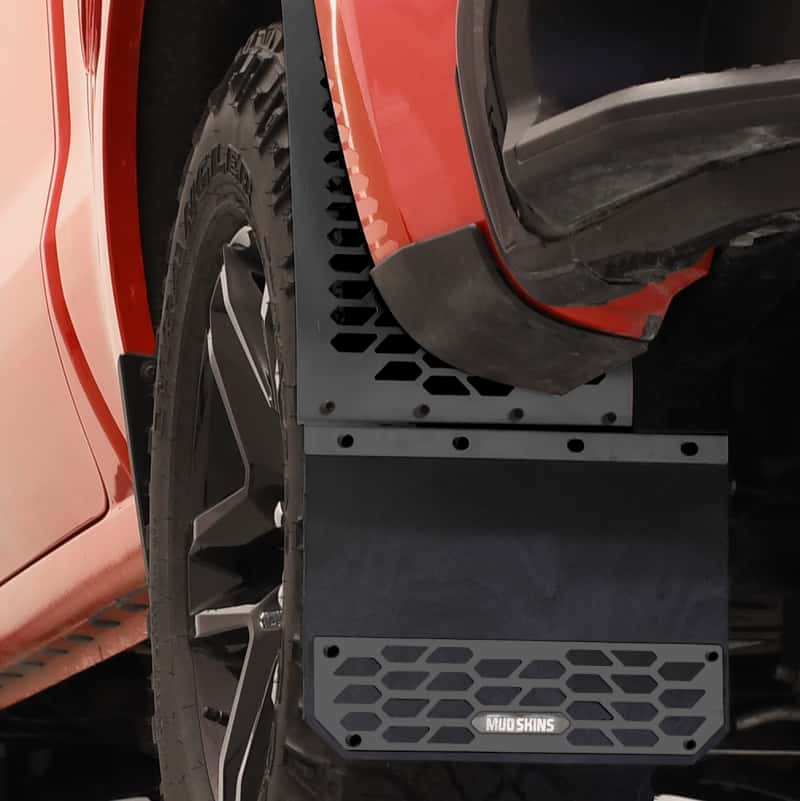 Putco — Putco 15-19 Chevy Silv/Sierra HD - Set of 2 (Excl Dually Rear) Mud Skins - HDPE w/ Hex Shield
Mud Flap - view 2