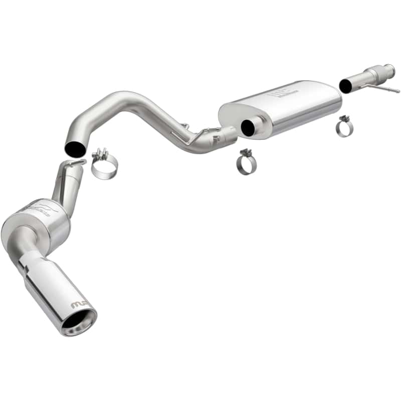 Magnaflow — MagnaFlow SYS Cat-Back 2015 Chevrolet Tahoe / GMC Yukon 3in Single Passenger Side Rear Ext. 4in Tip
Cat-Back - view 8