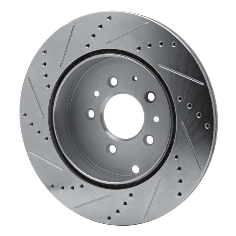 R1 Concepts — R1 07-15 Mazda CX-9 Rear Right Drilled & Slotted Silver Brake Rotor
R1 Brake Rotor Drill - view 4