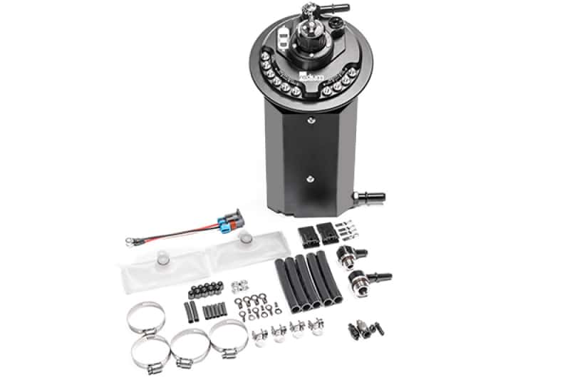 Radium Engineering — Radium 11-Up Ford Mustang Fuel Hanger - Pumps Not Included Walbro F90000274/285 or DW400
FUEL HANGER CORV - view 1