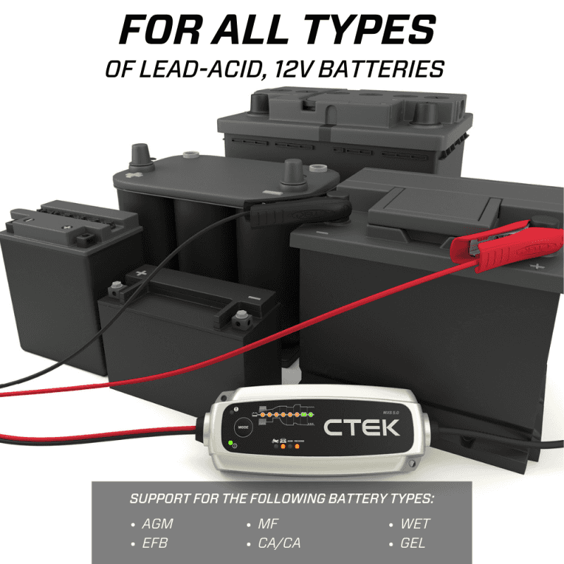 CTEK — CTEK Battery Charger - MXS 5.0 4.3 Amp 12 Volt
           40-206          - view 6