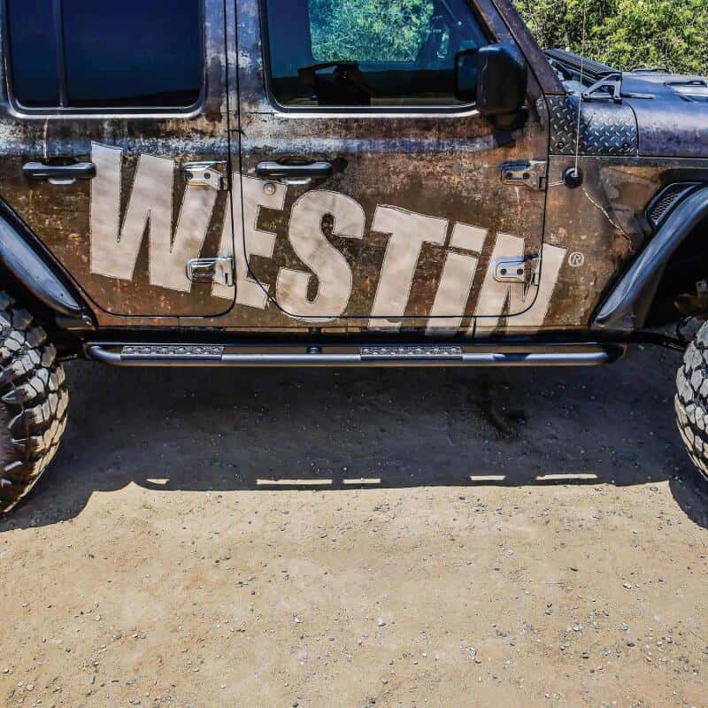 Westin — Westin 18-23 Jeep Wrangler JL Unlimited 4dr Rock Slider - Textured Black
Rock Sliders - view 7