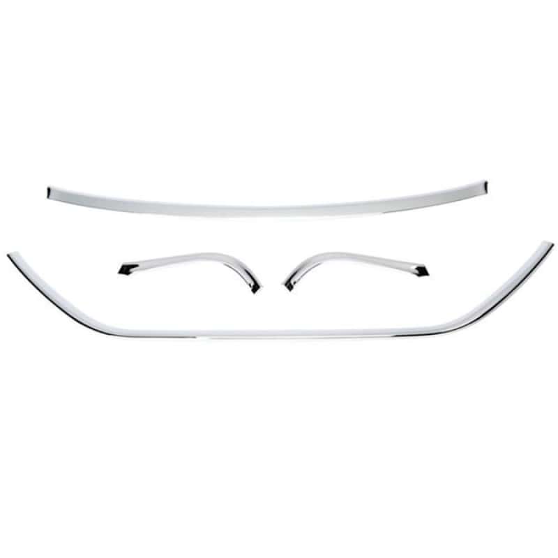 Putco — Putco 11-13 Hyundai Avante MD (Radiator Style) Chrome Trim Grille Covers
Grille Trim - view 2