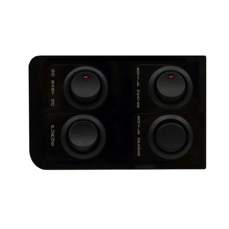 Nitrous Express — Nitrous Express 98-02 Chevrolet Camaro Custom Switch Panel
Switch Panel
ToggleSwPnl - view 3
