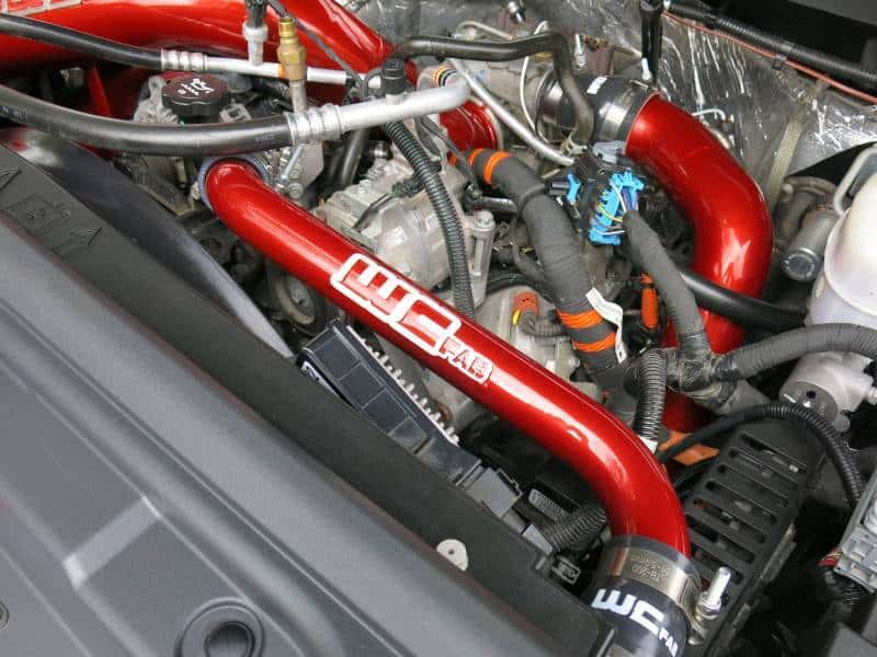 Wehrli — Wehrli 11-16 Chevrolet 6.6L LML Duramax Upper Coolant Pipe - Illusion Blueberry
Clnt pipe 11-16 IBB - view 3