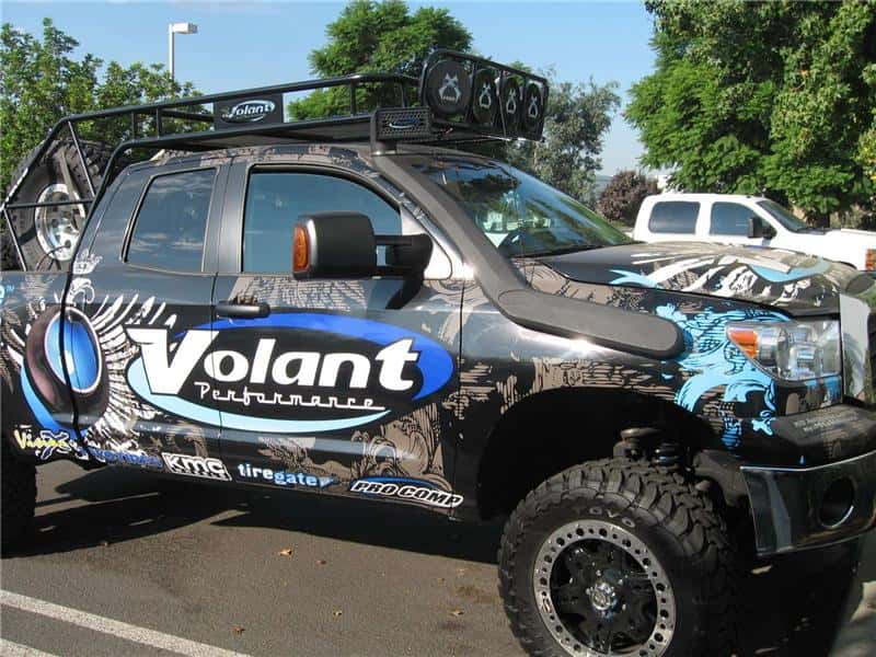 Volant — Volant 08-13 Toyota Sequoia 5.7 V8 Air Intake Snorkel
AirIntScoop - view 2