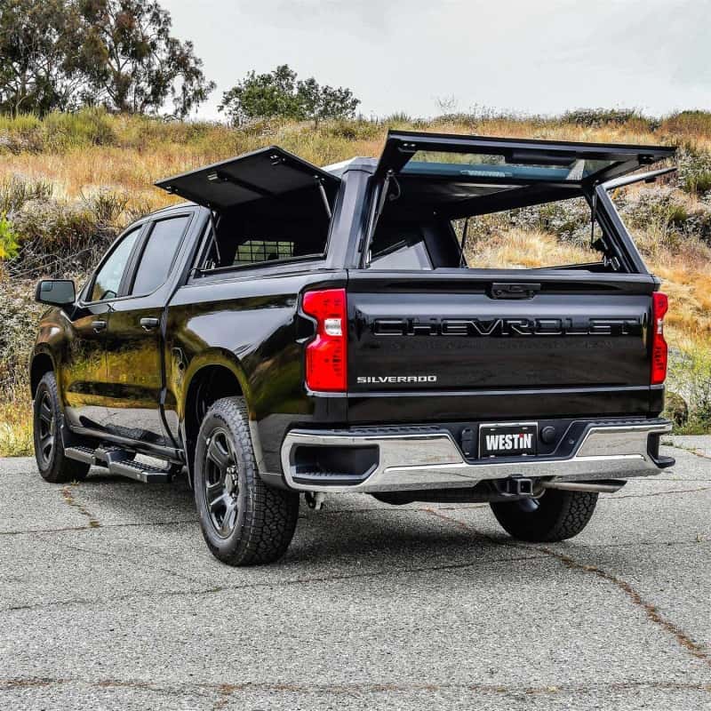 Westin — Westin EXP Truck Cap COMPLETE KIT A + BS (19-25 Chevy Silverado/GMC Sierra CC 1500 5.8ft. Bed) - view 9