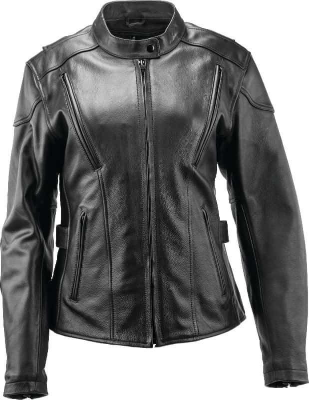 Kuryakyn — Kuryakyn Leather By River Road Race Leather Jacket Black Womens - Small - view 1