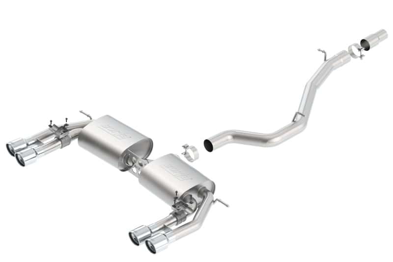 Borla — Borla 13-15 Audi S3 S-Type Dual Round Rolled Catback Exhaust
Cat-Back System
ExhstSysKt - view 3
