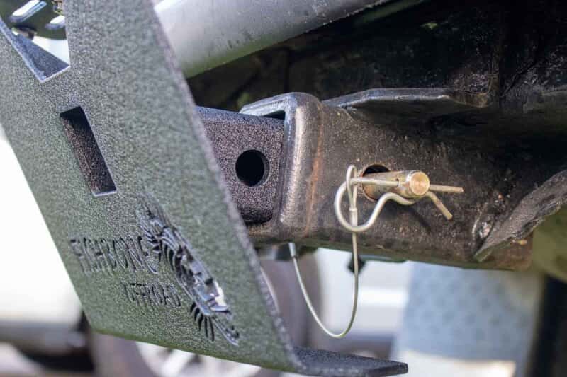 Fishbone Offroad — Fishbone Offroad 2In Receiver Hitch Mounted Step - Black Powdercoat Steel - view 16