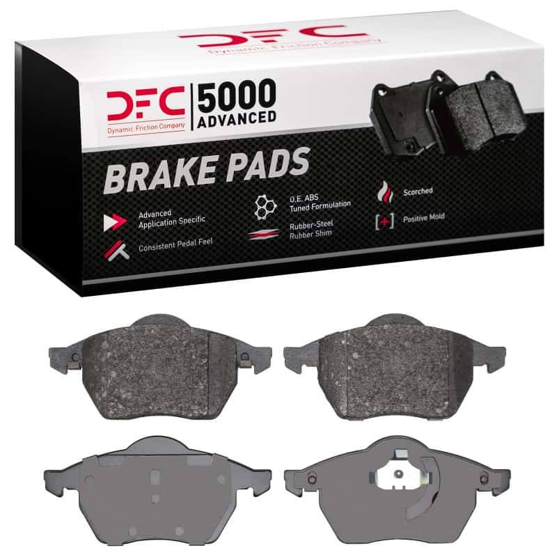 DFC — DFC 96-99 Volkswagen Passat (USA/Canada) Front 5000 Advanced Low Metallic Brake Pads
DFC Brake Pad Set - view 4