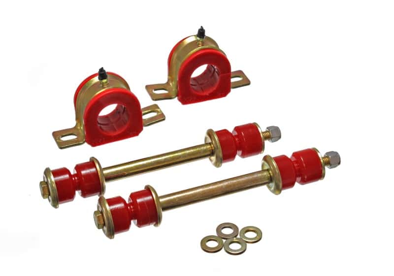 Energy Suspension — Energy Suspension 01-06 C2500 HD Silverado 2WD Red 36mm Front Sway Bar Bushing Set
Sway Bar Bushing Kit - view 1