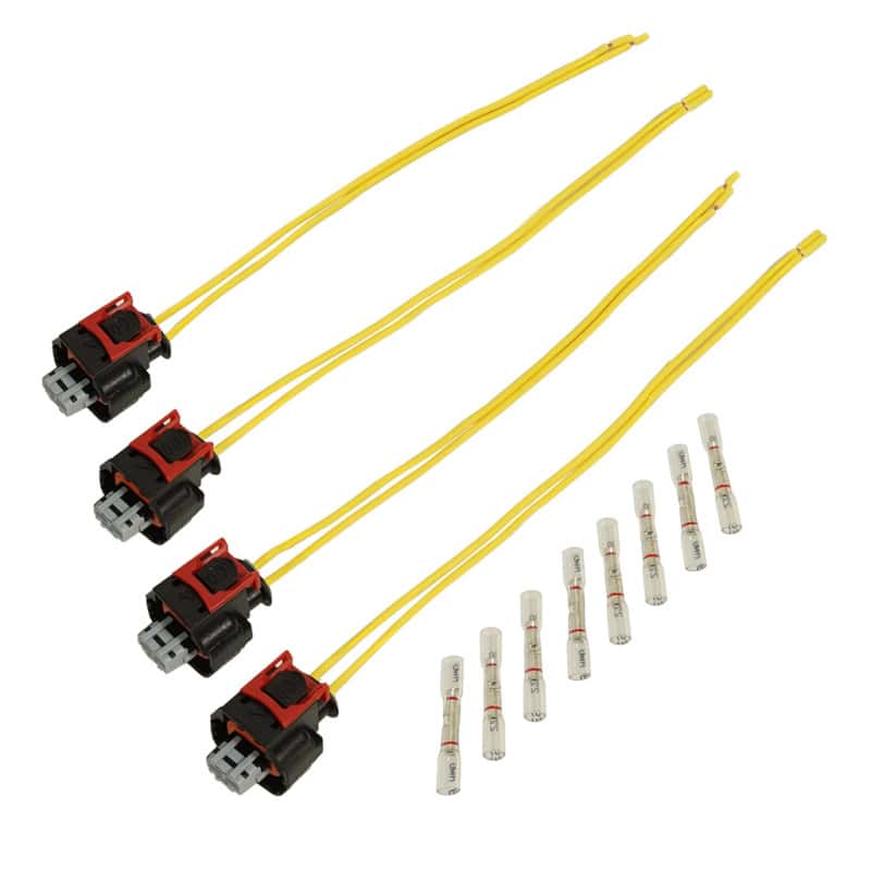 BD Diesel — BD Diesel 2017+ Chevy/GM L5P Injector Connector Pigtail Kit - 4 Pack
DieselFuelInjRailCon
INEJCTOR CONNECTOR - view 1