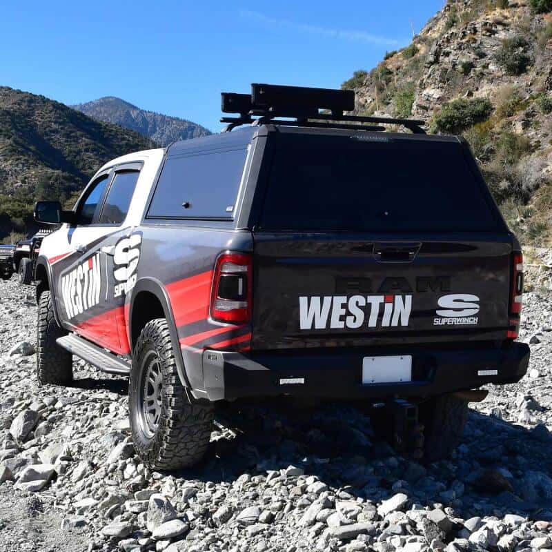 Westin — Westin EXP Truck Cap COMPLETE KIT A + BS (19-25 RAM 1500 5.7ft. Bed Excl. Classic) - Black
 - view 5