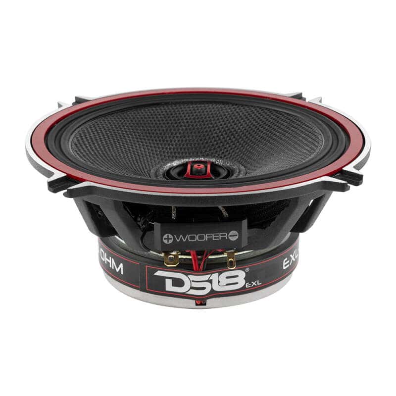 DS18 — DS18 5.25in 80 Watts RMS 3 ohm 2-Way Coaxial Speakers And Component System w/ Fiberglass Cone - view 5