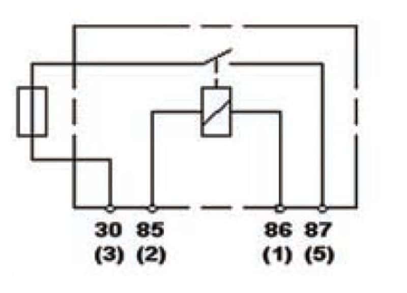Hella — Hella Relay 12V 25A SPST 25A Fuse Bkt - view 5