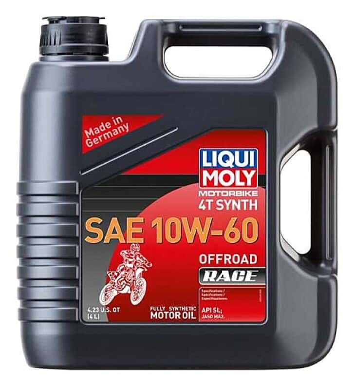 LIQUI MOLY — LIQUI MOLY 4L Motorbike 4T Synth SAE 10W60 Offroad Race - view 2