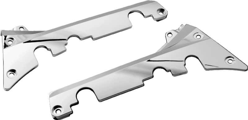 Kuryakyn — Kuryakyn Passenger Floorboard Side Covers 01-17 Honda GL1800 Chrome - view 1
