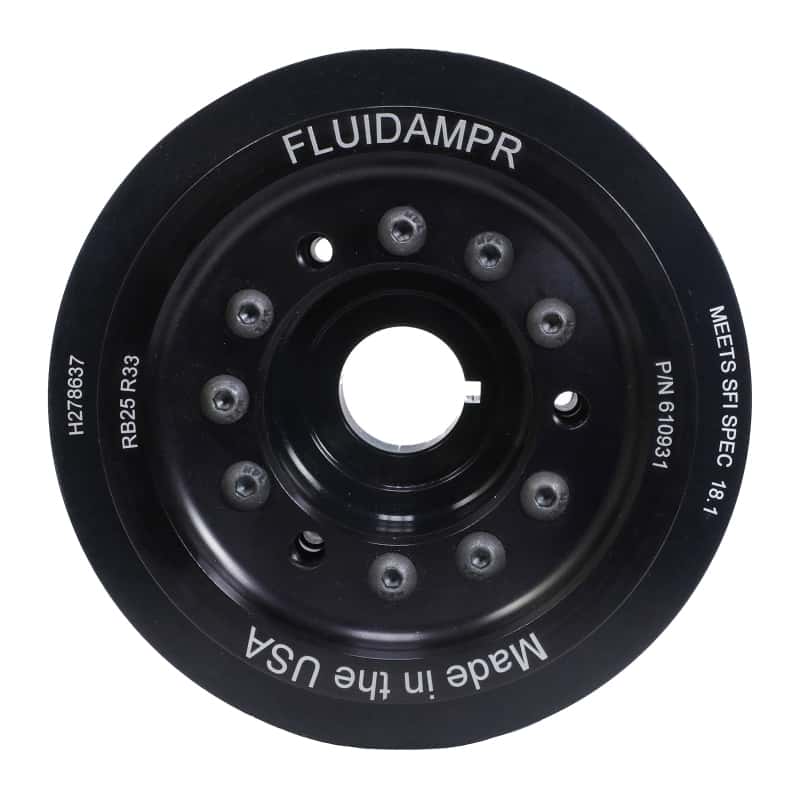 Fluidampr — Fluidampr 94-99 Nissan Skyline R33 RB25DET (Non NEO) Steel Internally Balanced Damper
Harmonic Balancer - view 1