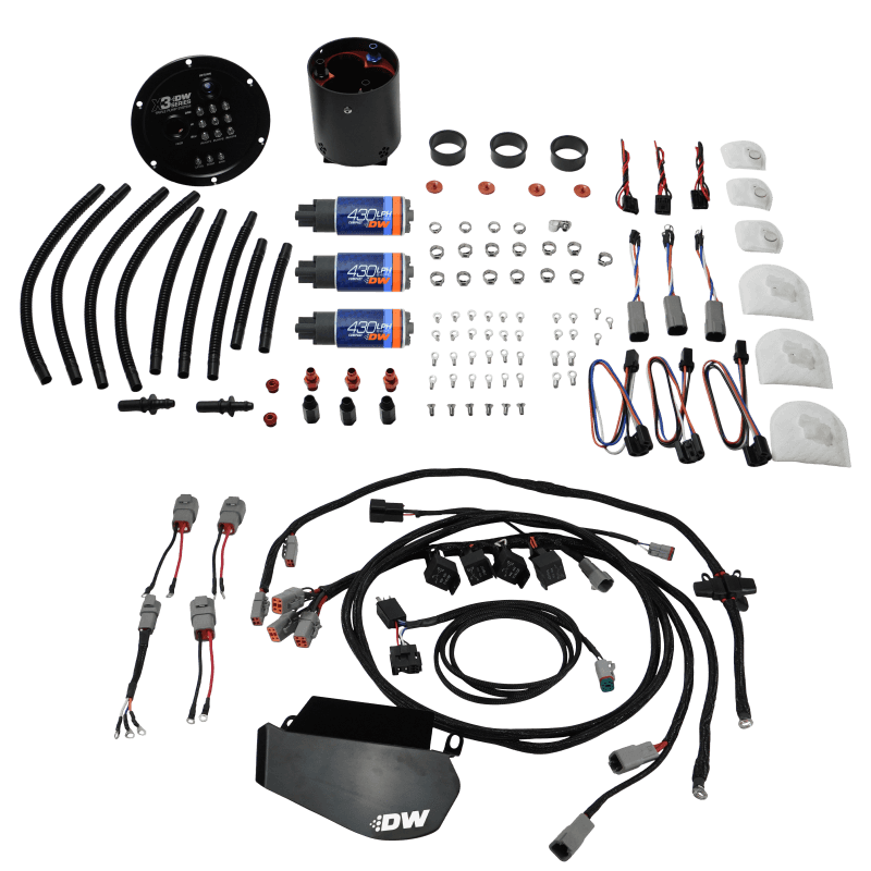 DeatschWerks — DeatschWerks 09-24 Nissan GT-R R35 X3 Triple Pump Module w/ DW430C Pumps and Plug and Play Harness
Modules - view 1