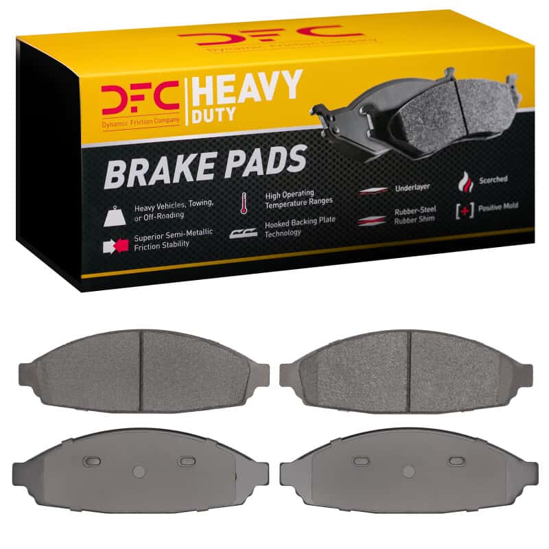 DFC — DFC 03-11 Ford Crown Victoria Front Heavy Duty Pads - Semi Metallic
DFC Brake Pad Set - view 1