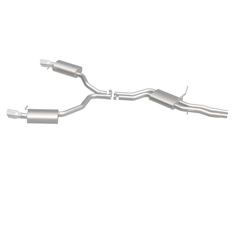 Magnaflow — MagnaFlow Sys C/B 12-15 Audi A6 / A7 3.0L V6 SS 2.5in Dual Split Rear Ext 4in Tips
Cat-Back - view 9