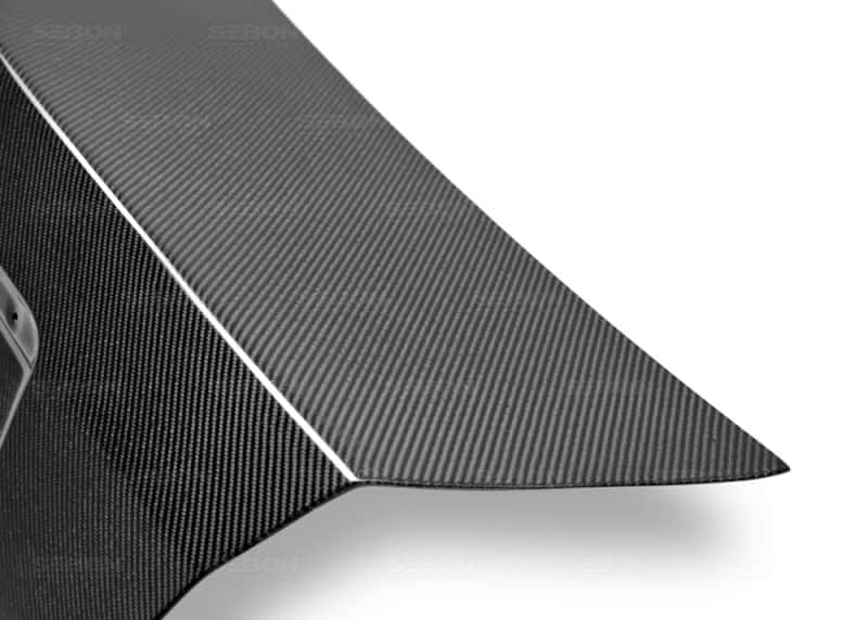 Seibon — Seibon 08-10 Subaru  Impreza/WRK/STi 4dr OEM-style Carbon Fiber Trunk Lid - view 4