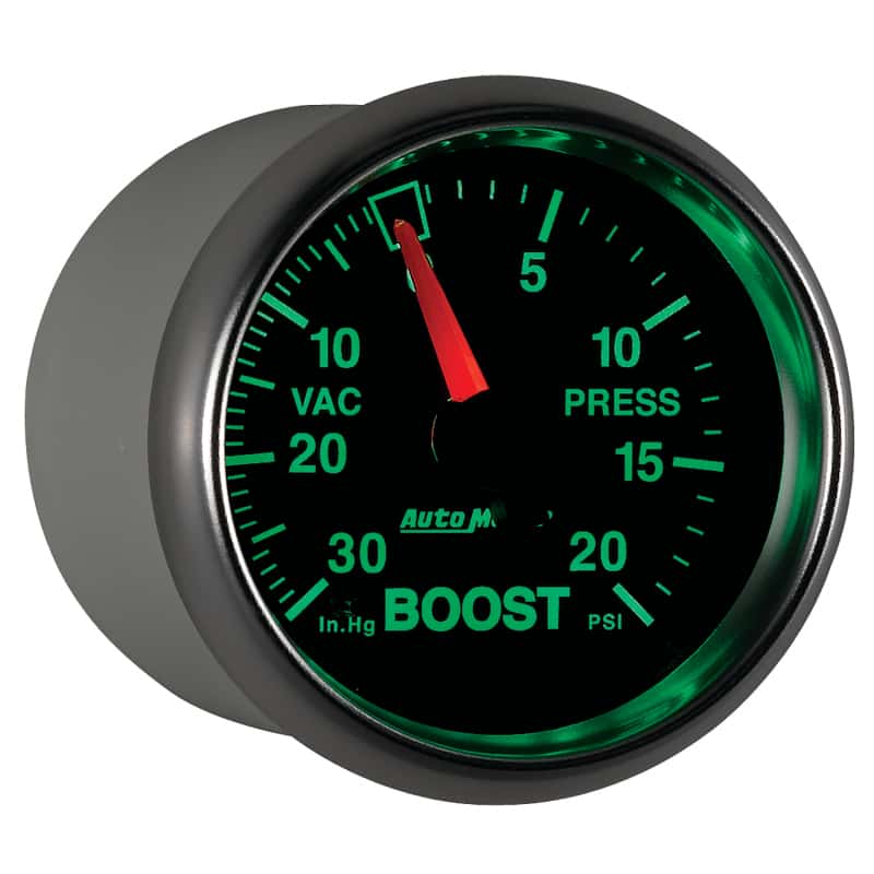 AutoMeter — Autometer GS 52mm 30 in Hg/20 psi Mechanical Vacuum/Boost Gauge
2-1/16" BOOST-VAC, 3 - view 13