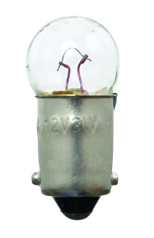 Hella — Hella Bulb 53 12V 2W 1CP BA9s G3.5
53 Incan Bulb - view 3
