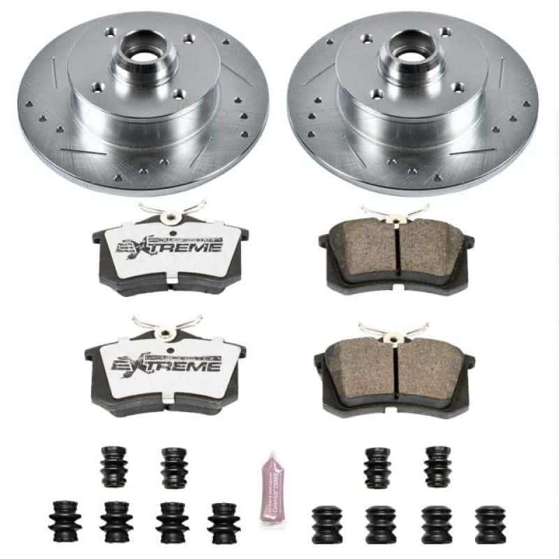 PowerStop — Power Stop 90-92 Volkswagen Corrado Rear Z26 Street Warrior Brake Kit - view 1