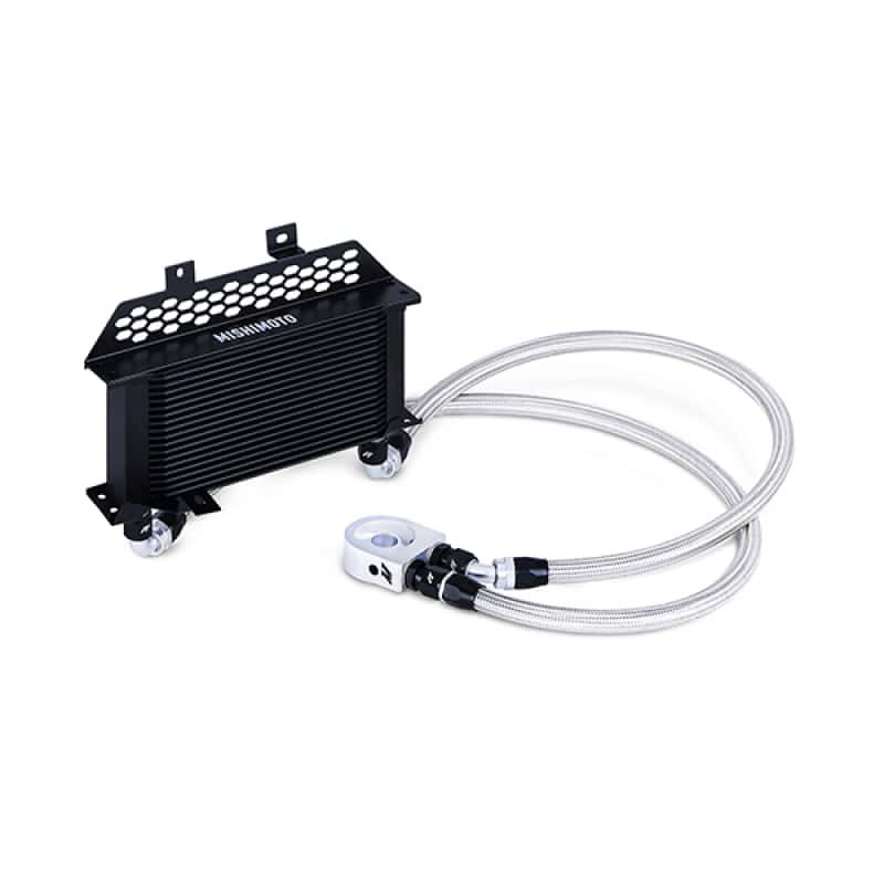 Mishimoto — Mishimoto 13+ Ford Focus ST Non-Thermostatic Oil Cooler Kit - Black - view 6