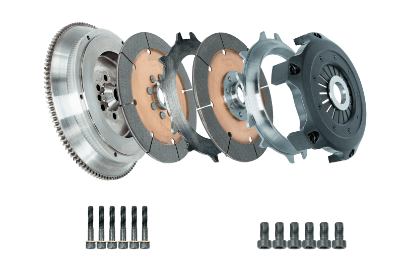 DKM Clutch — DKM Clutch 11-13 BMW 135i 215mm Ceramic Twin Disc MRX Clutch Kit w/Flywheel (850 ft/lbs Torque)
Clutch Kit - view 1