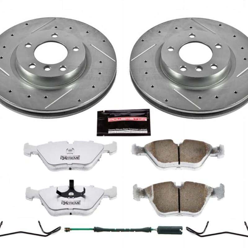 PowerStop — Power Stop 95-99 BMW M3 Front Z26 Street Warrior Brake Kit - view 1