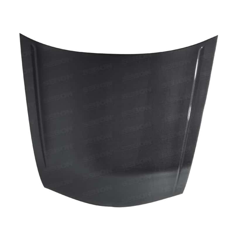 Seibon — Seibon 08-10 Honda Accord 4 Door OE Carbon Fiber Hood - view 2