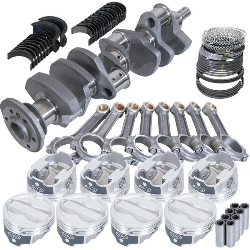Eagle — Eagle Chevy LT1 350 1Pc 3.750in Crank 6.000in I-Beam Rods -18cc 4.000in Pistons Rotating Assembly
Pro Street Assembly - view 2